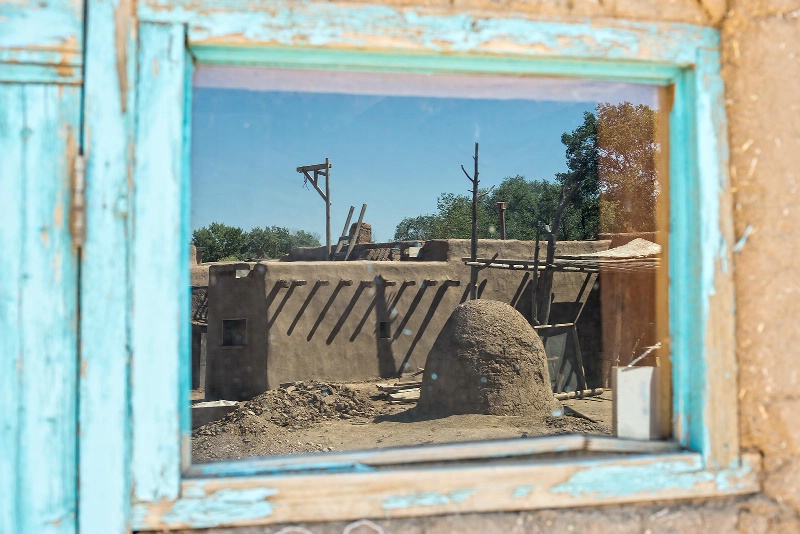 Reflections of Taos Pueblo