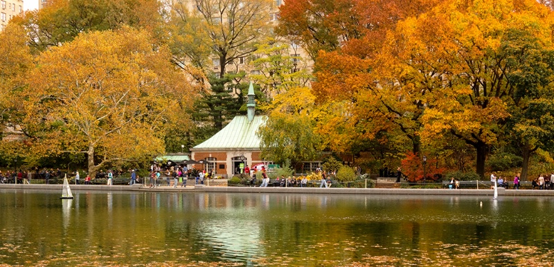 central park boat pond - ID: 15048564 © John S. Fleming