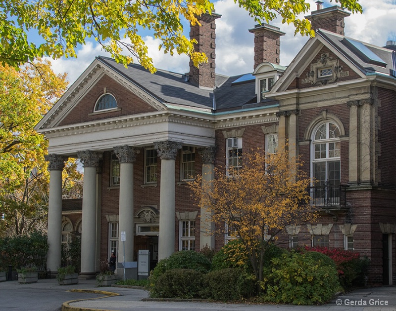 A U of T Building on a Sunny Autumn DAy