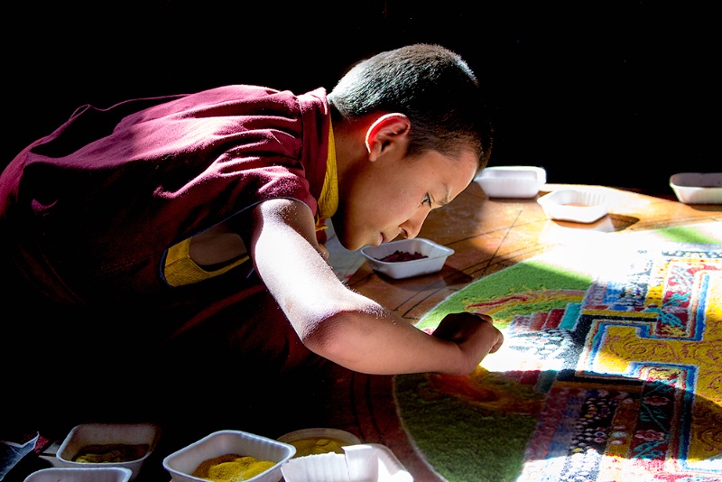 Painting the Mandala