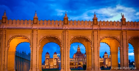 Palace through the Arches