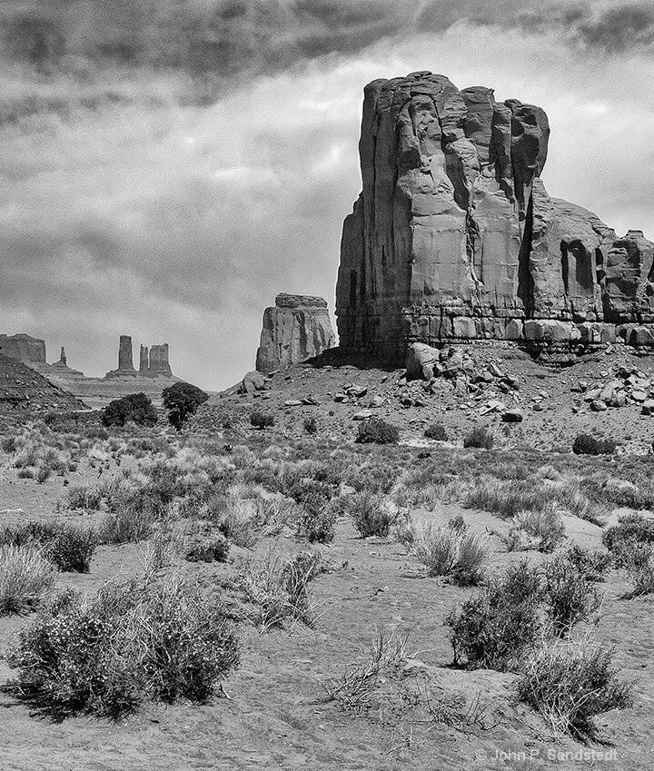 Scene in Monument Valley