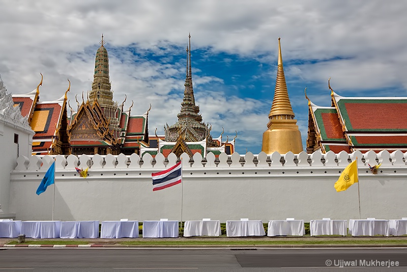 A glimpse of Bangkok Palace Complex