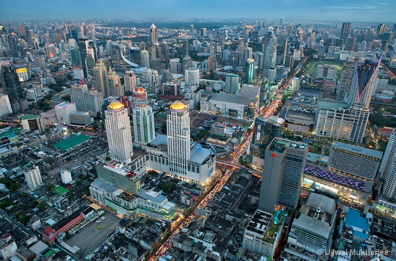 View from the top - Bangkok