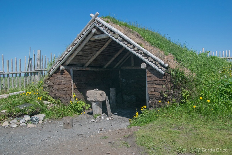 Replica of a Viking Dwelling, NL