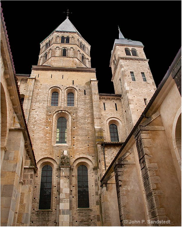 Towers of Cluny Abbey