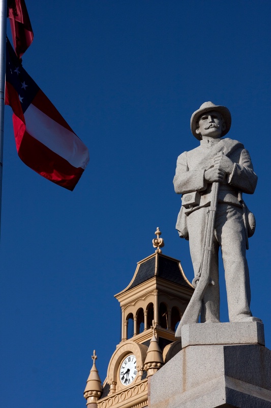 Statue and Spire