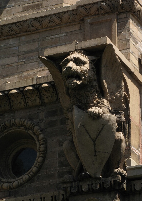 Gargoyle with a Shield