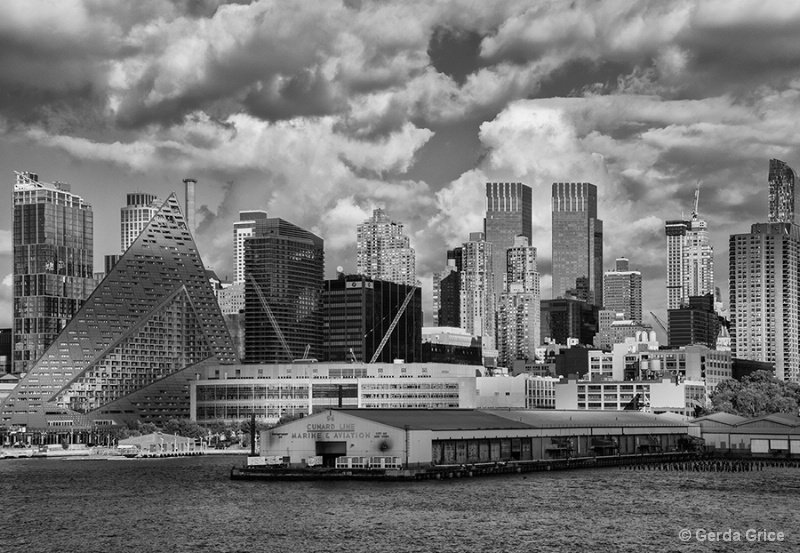 Harbour View of NYC Skyline