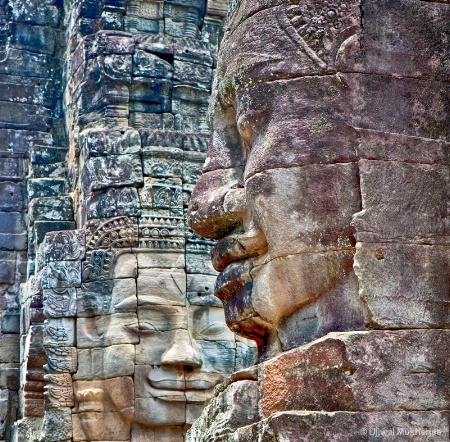 Stone Faces at Bayon