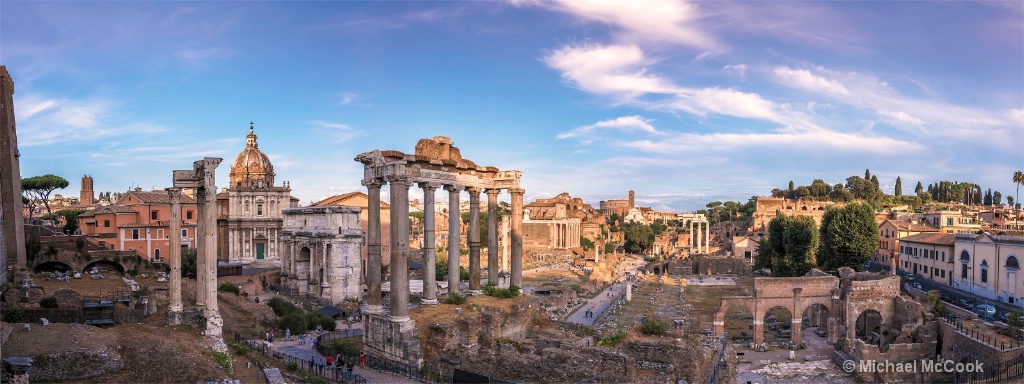 Roman Forum-HDR-Pano