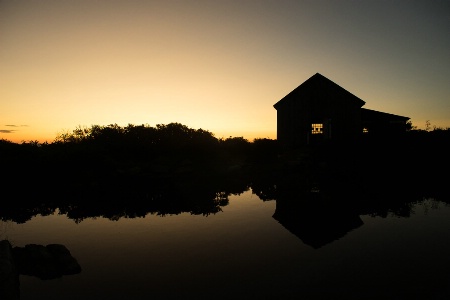 Golden Dawn at the Art Barn