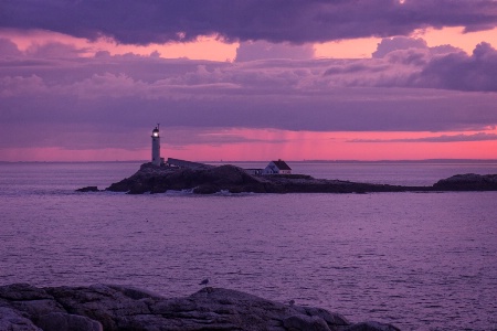 White Island Sunset