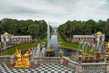 The Fountains at Peterhof Palace