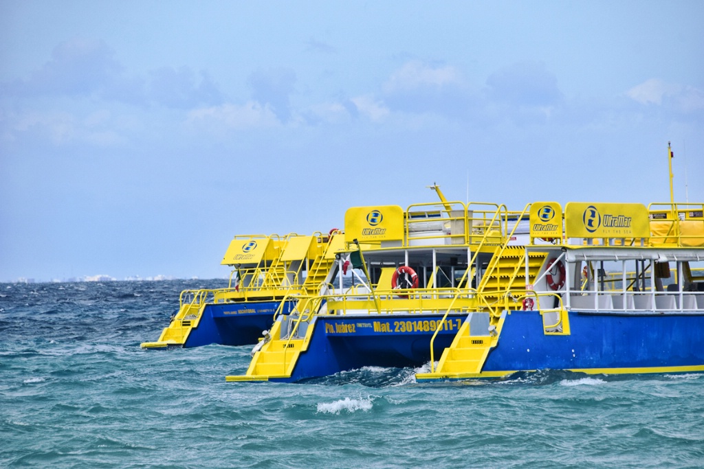 FERRY  BOATS  TO  AND  FROM  COZUMEL