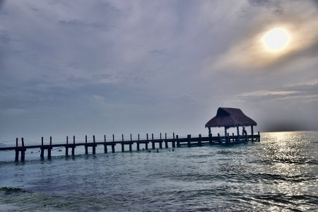 A  PIER AT  COZUMEL