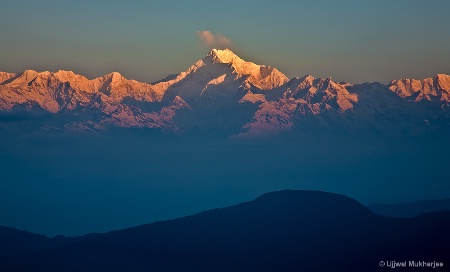 Sunrise over Mount Kanchenjunga