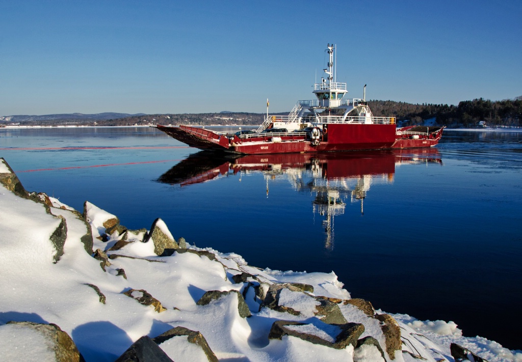 Winter Ferry Crossing