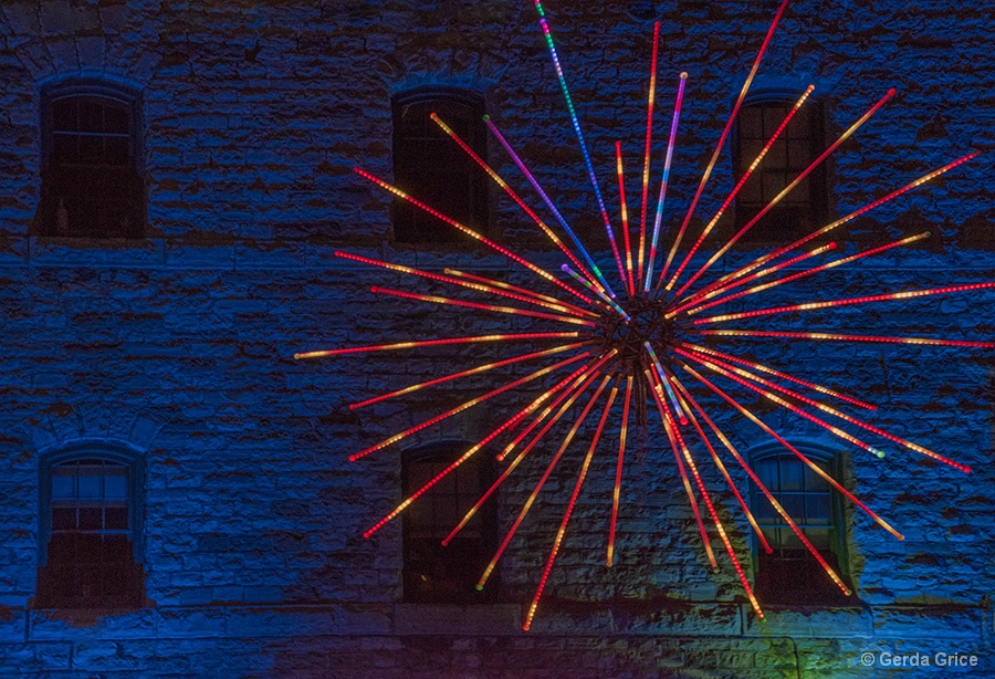 A Burst of Colour at the Toronto Light Fest