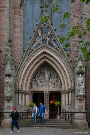 Entrance of St. Andrew's Cathedral, Inverness