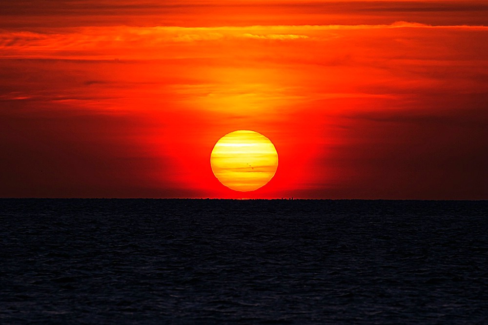 Sunset Pamlico Sound NC - ID: 15618934 © John D. Jones