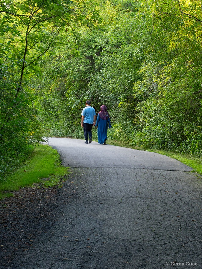 Walking Along the Trail Together