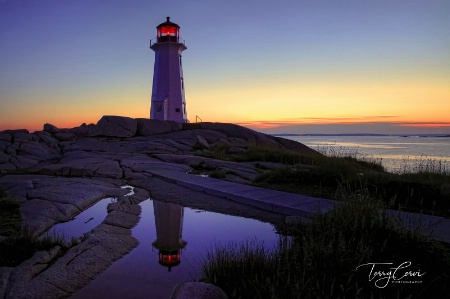 Evening Comes to Peggy's Point