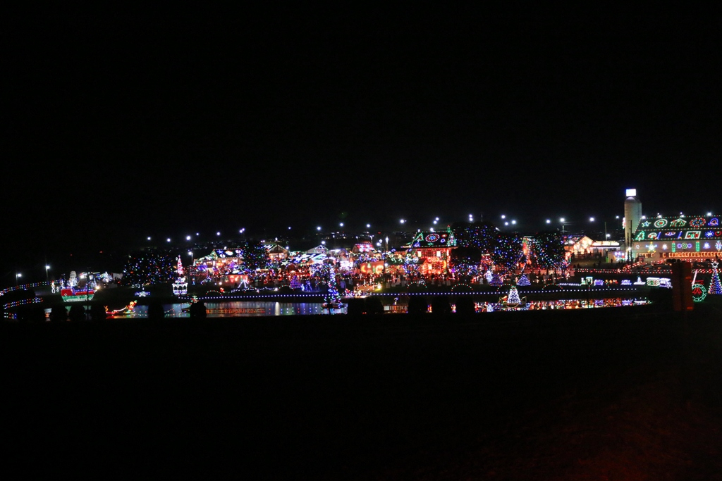 Christmas Village Coming Over The Mountain