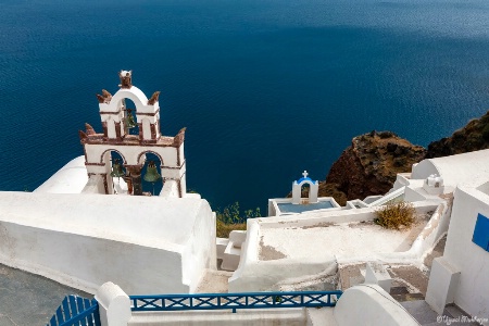 White and Blue of Santorini