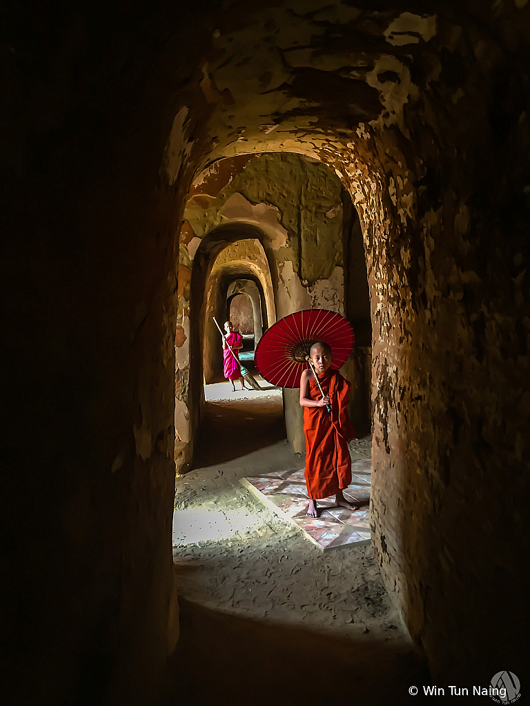 Two Novice Monks