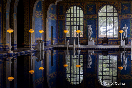 Poolside at the Hearst Castle