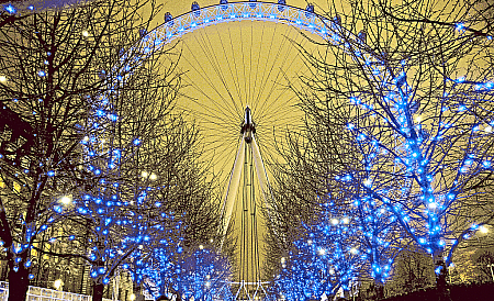 The London Eye.