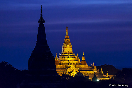 Blue Hour at Bagan