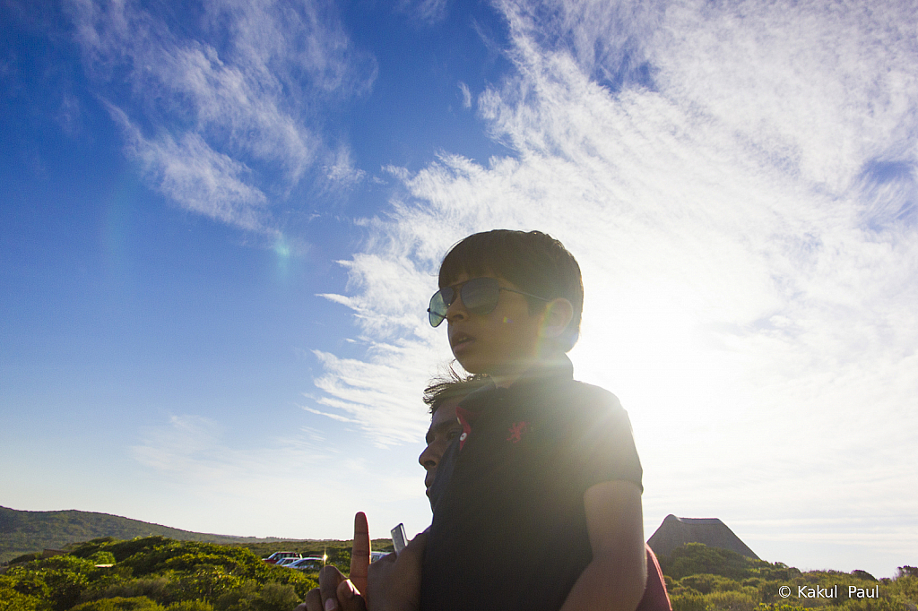 Enjoying the view from up-above!