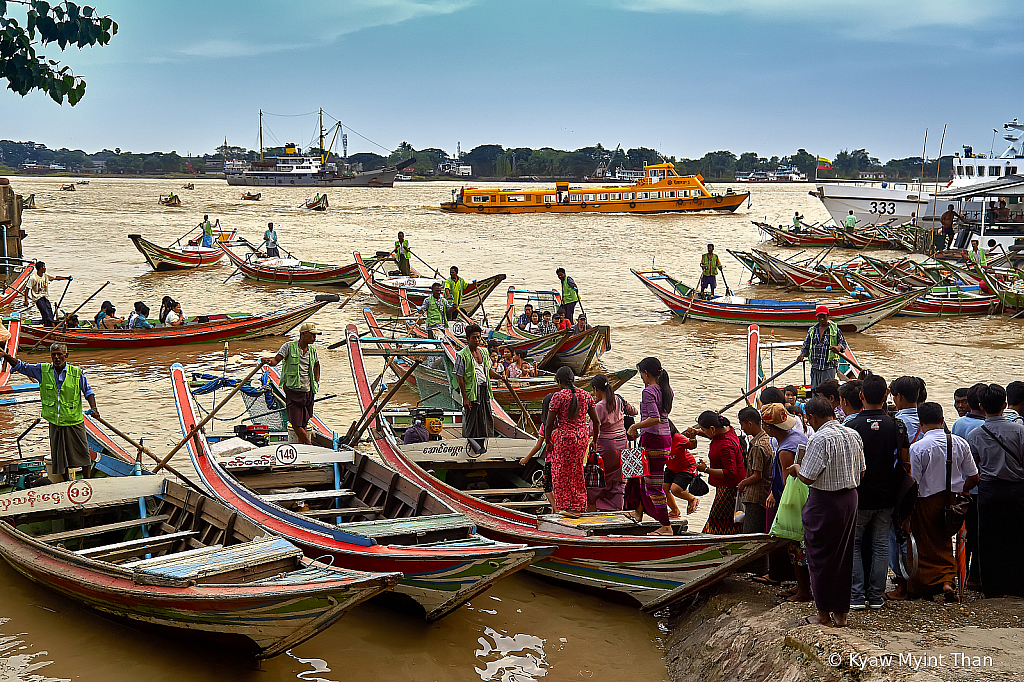 Travelling with boat