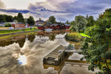 Along the Porvoonjoki River
