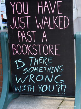 In Front of Bookstore