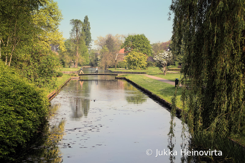 Crossing The Canal Bridge