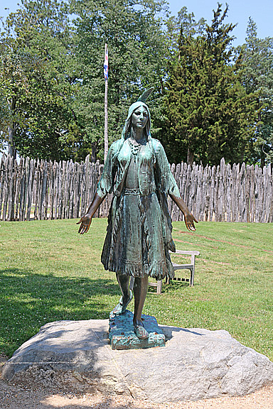 J-4 Statue of Pocahontas 