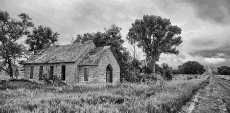 Kansas stone school