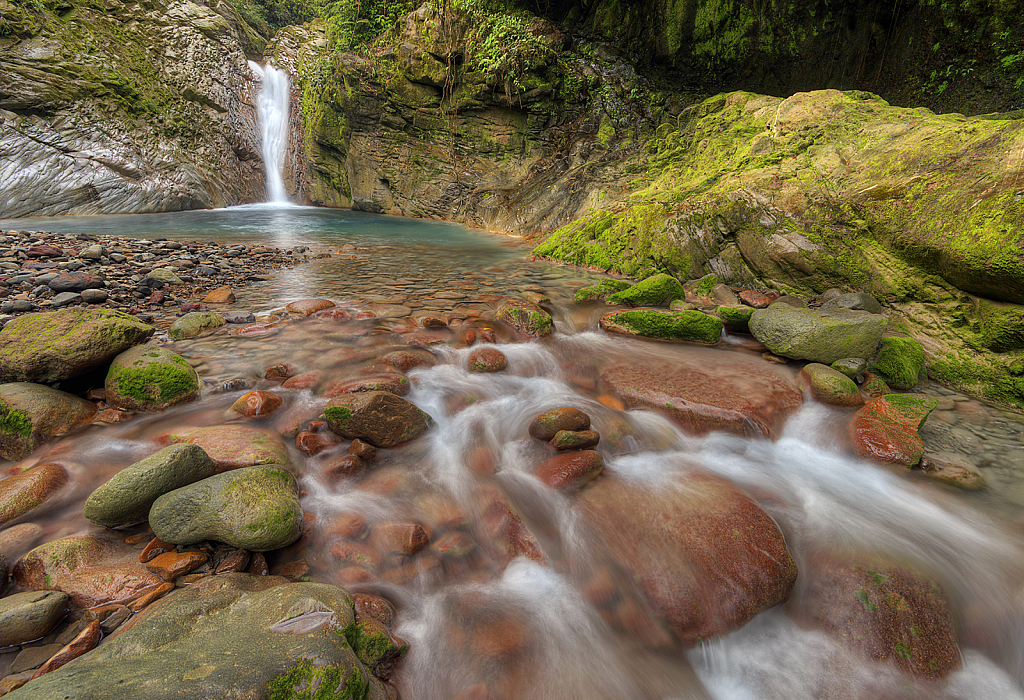 Blue river