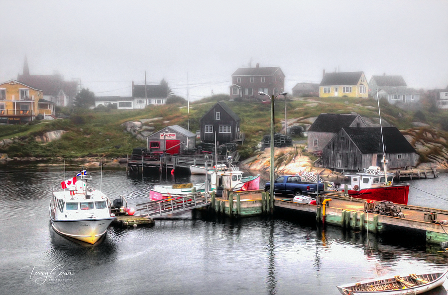 Foggy Village