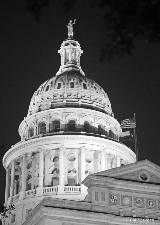 Texas Capitol by Night