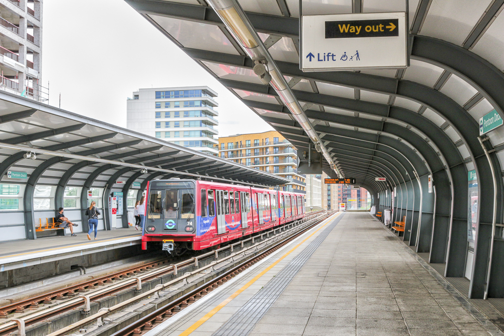 Docklands Railway, London