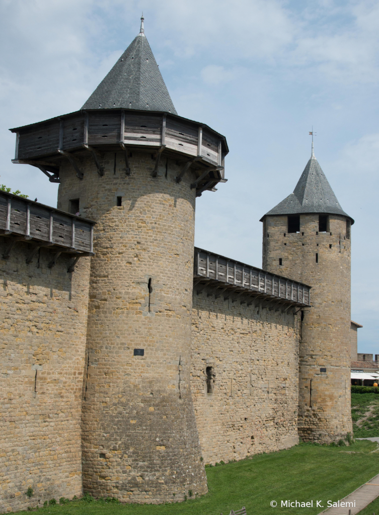 Carcassonne Castle Walls - ID: 15735731 © Michael K. Salemi