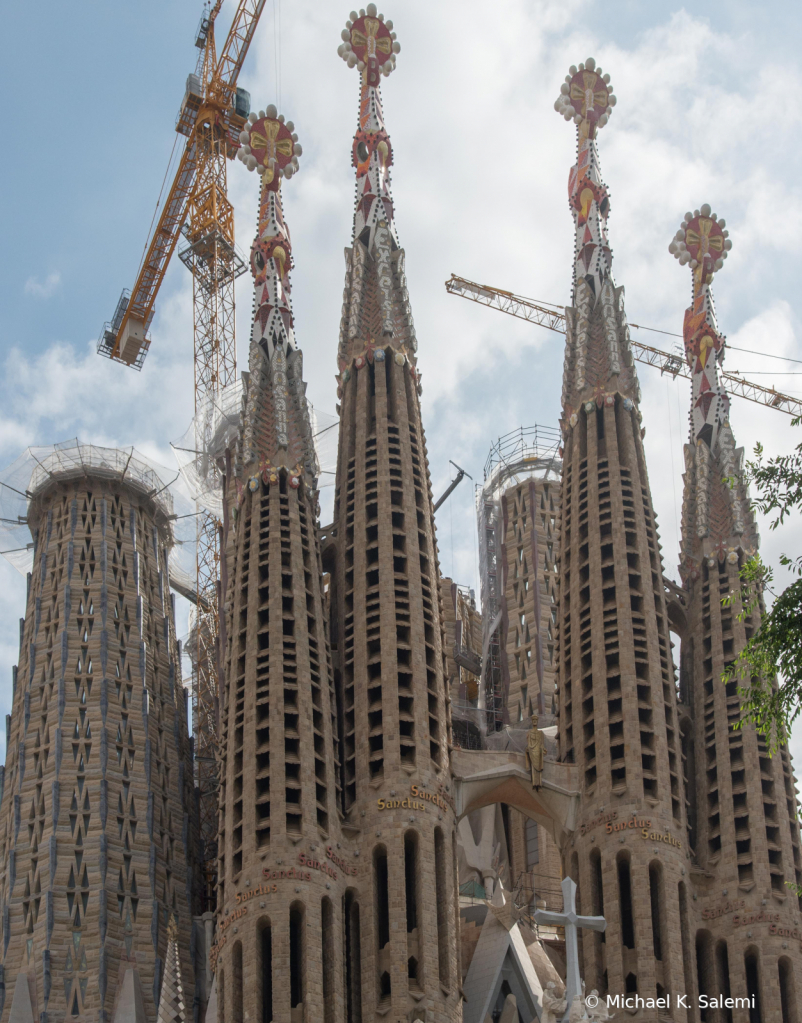 Sagrada Familia Spires - ID: 15735744 © Michael K. Salemi