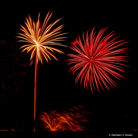 Fireworks at Long Lake