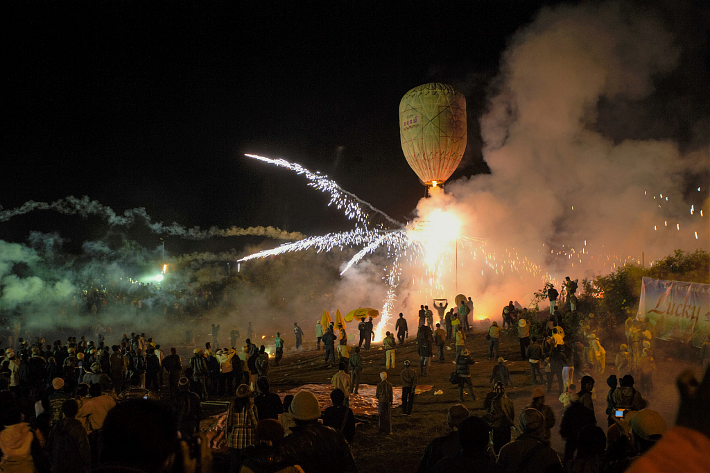 The Baloon festival in Pyin Oo Lwin