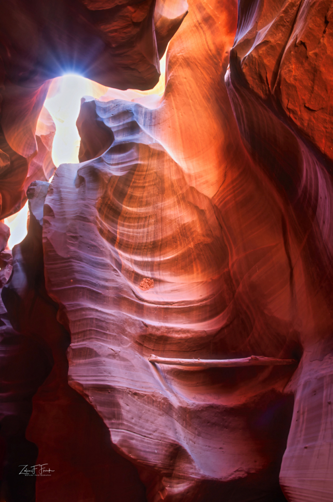 Upper Antelope Canyon - Sun Beam - ID: 15737679 © Zelia F. Frick