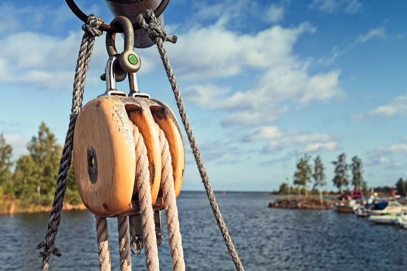 Pulley Of An Old Galeas